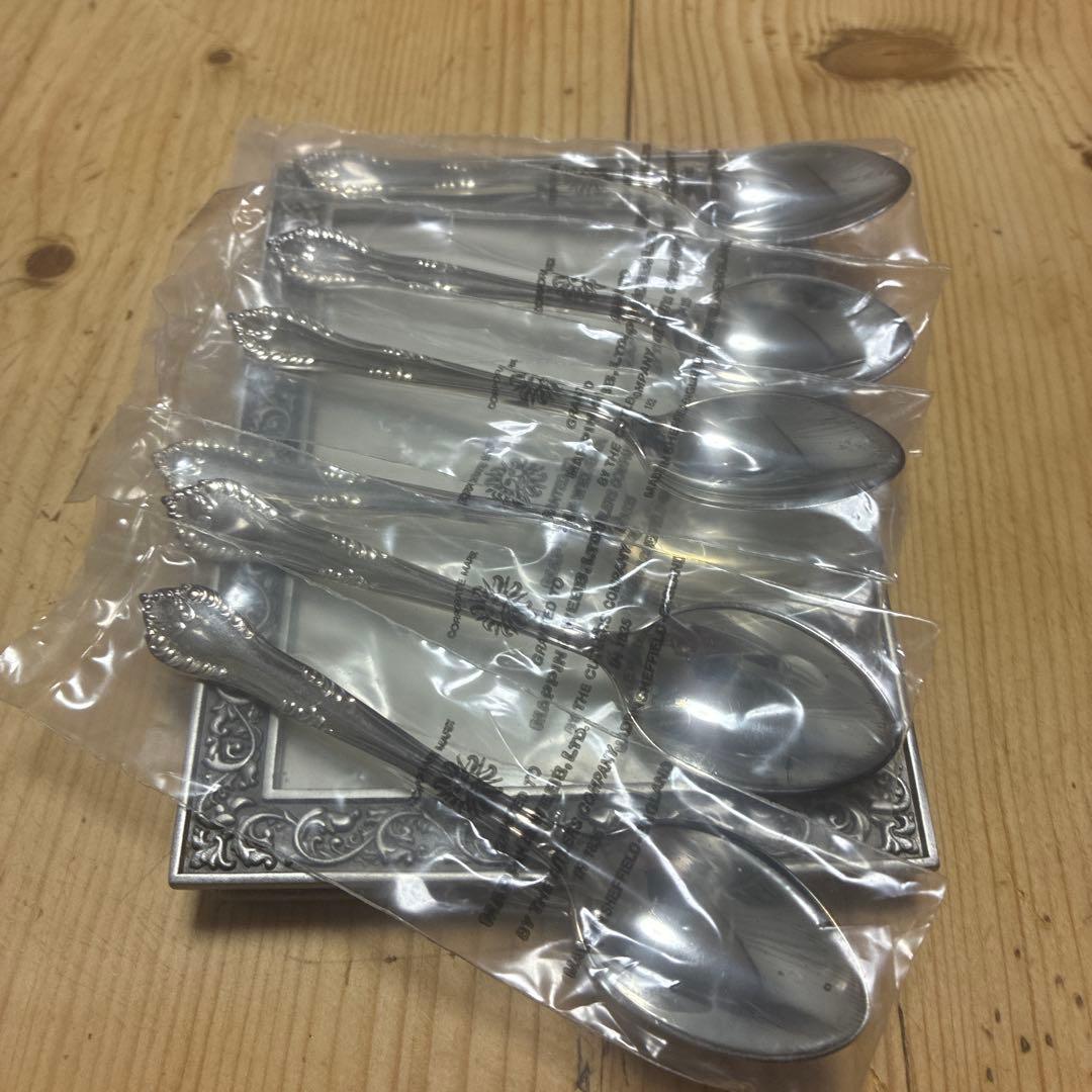 Mappin & Webb マッピン＆ウェッブ　マッピンプレートスプーン6本