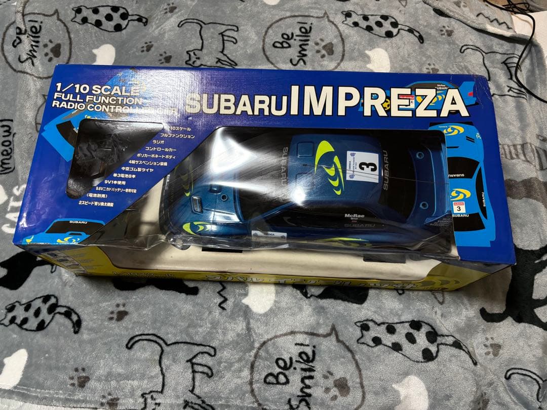 ［cli］SUBARU IMPREZA 1/10スケール ラジコンカー