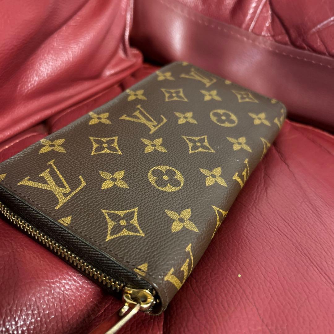 極美品！ルイヴィトン モノグラム ジッピーウォレット