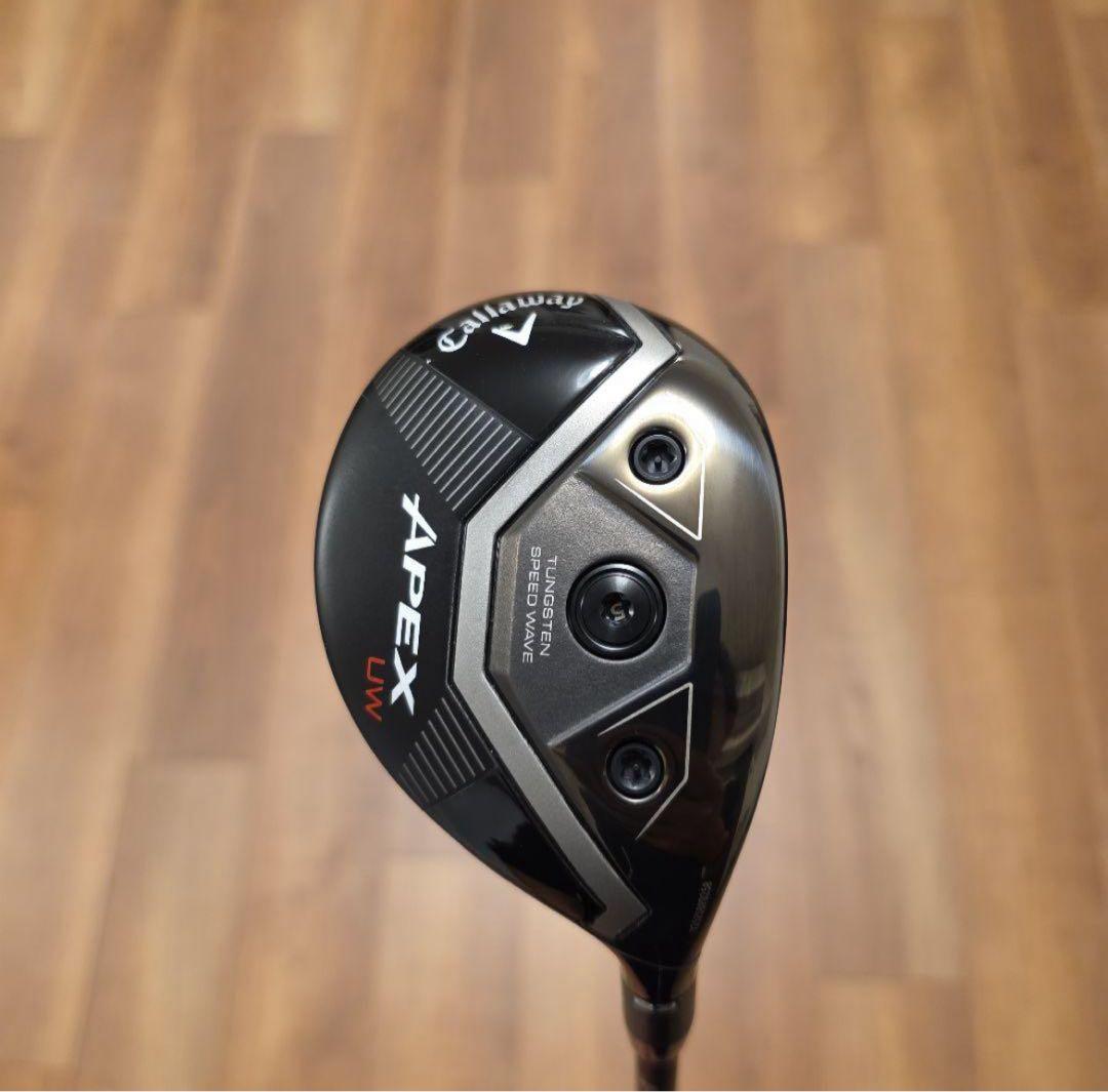 キャロウェイ APEX UW 2025年 23° 24ベンタスブラック