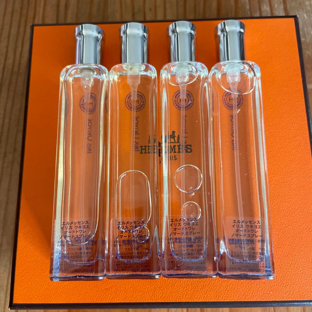 エルメス　エルメッセンス　イリスウキヨエ　15ml×4本