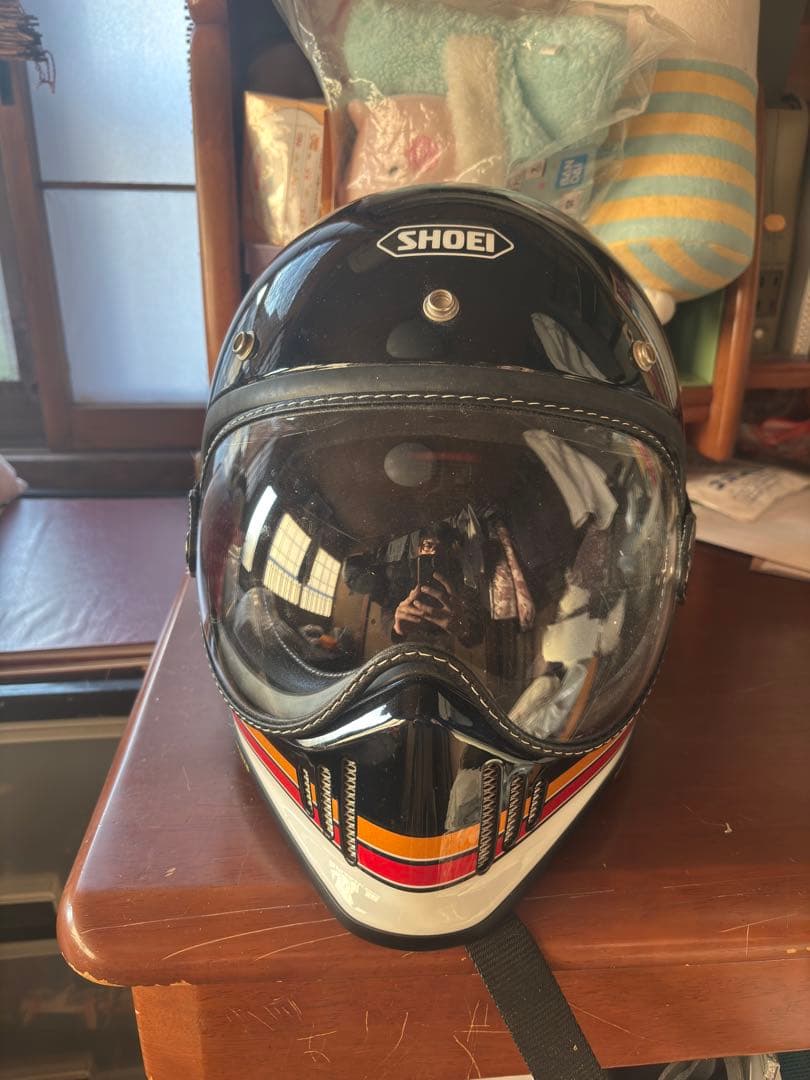 SHOEI ex-zero専用ゴーグル付き