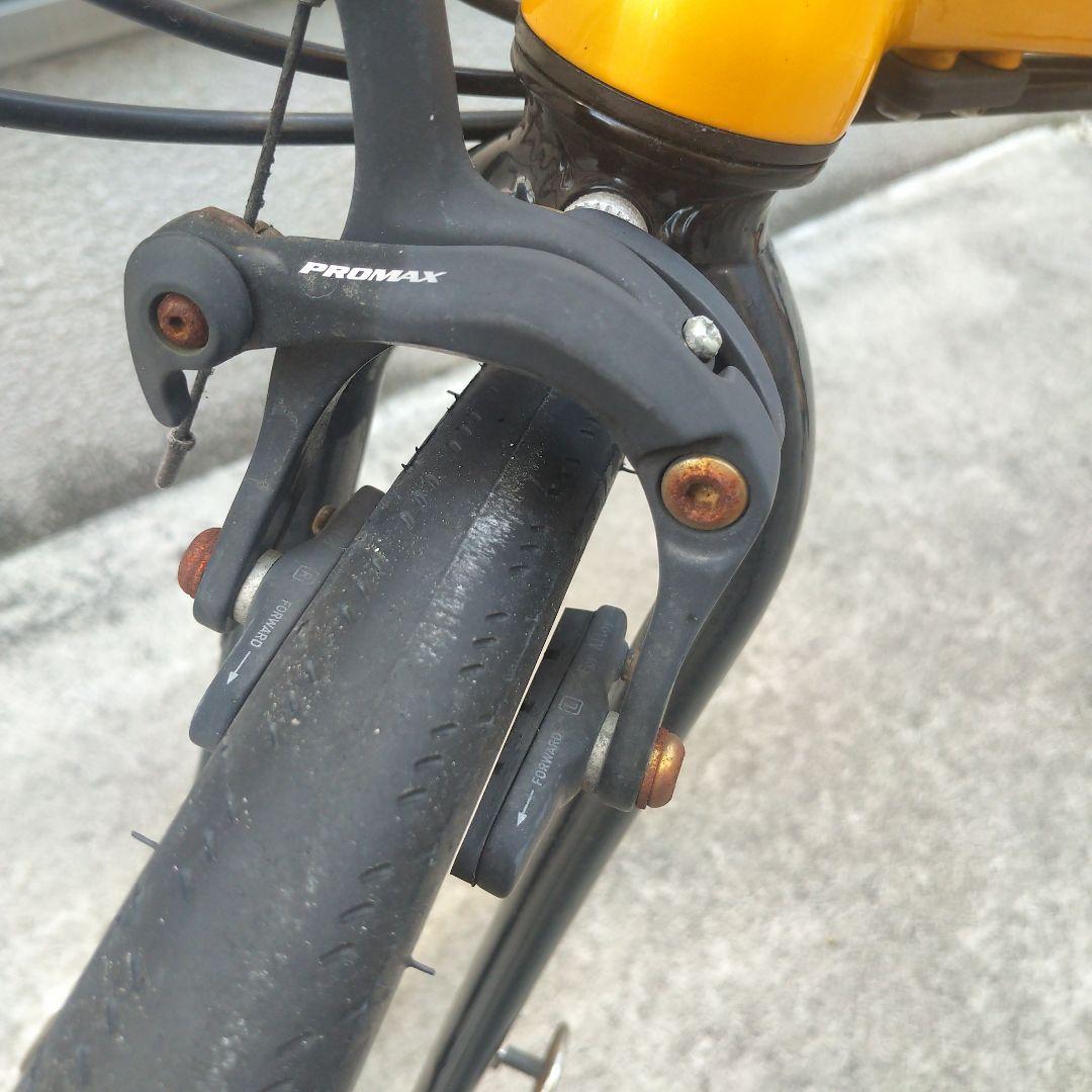 本日限定価格☆DAHON visc evo☆マンゴーオレンジ☆MKSペダル