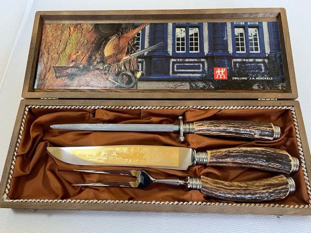 ZWILLING J.A HENCKEL ナイフ・フォーク・シャープナー3点