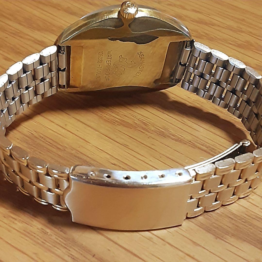 オメガ　シーマスターコスミック　デイト ゴールド　手巻きメンズ腕時計　稼働品