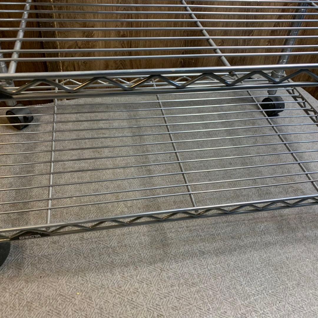 G880\"  ERECTA ワイヤーシェルフ 3段 750x450