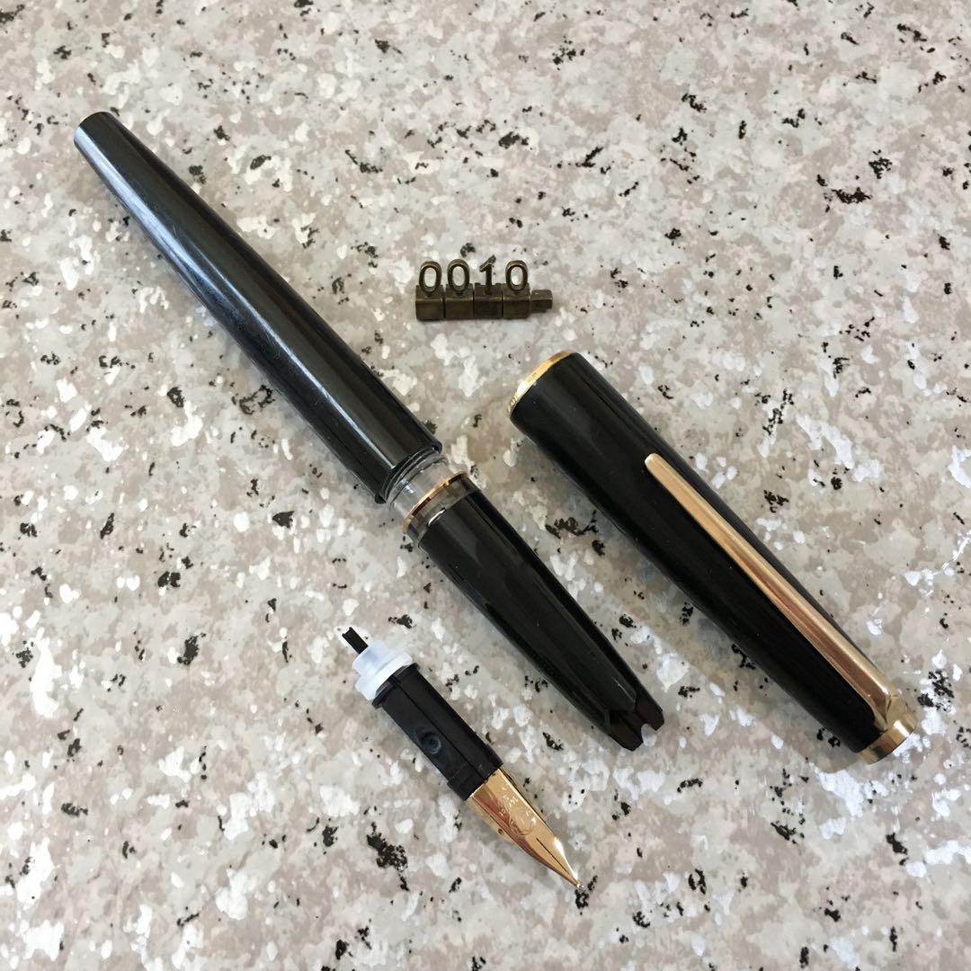 #0010 オーバーホール済み 万年筆 モンブラン MONTBLANC 14k