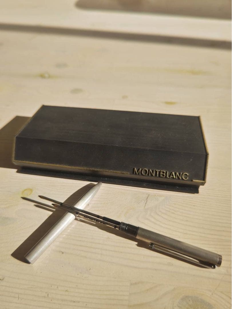 MONTBLANC メタルボールペン 専用ケース付き