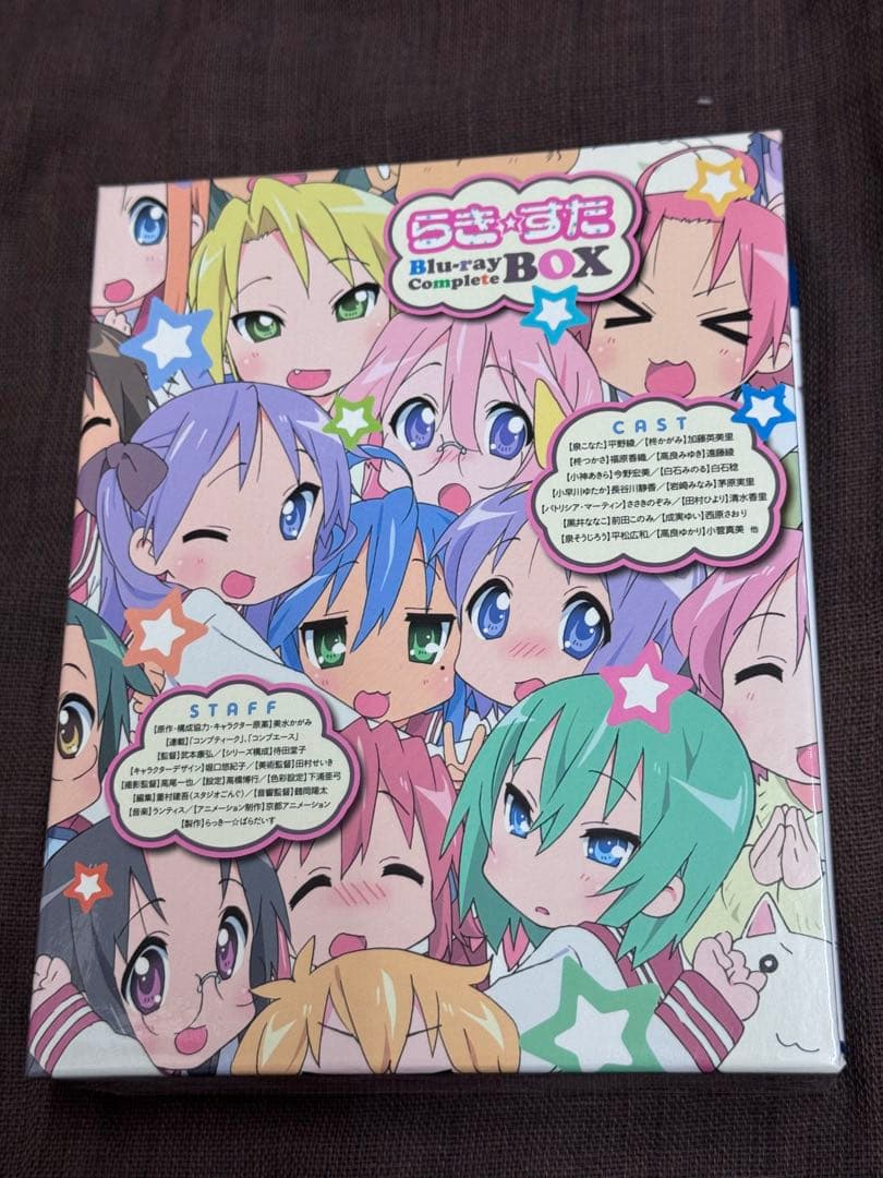 らき☆すた ブルーレイ コンプリートBOX〈初回限定生産・7枚組〉　BD