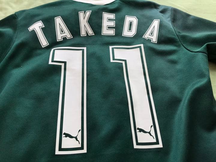 読売クラブ　日本サッカー 武田選手 11 ヴェルディ川崎 Jリーグ サッカー