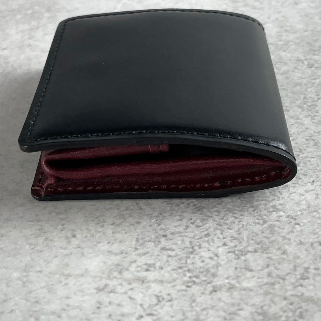 極美品✨ ココマイスター ケース コードバン メンズ 箱付き ブラック系