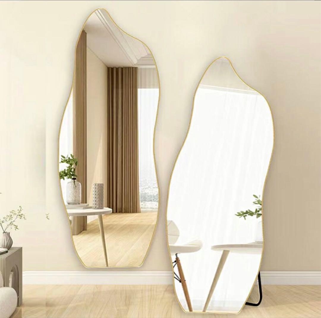 【美品】スタンドミラー 全身鏡 180cm (着払いorお引き取り可能な方)