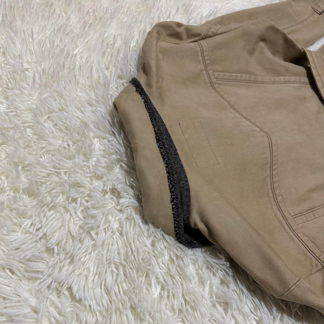 希少 レア バーバリー ブルーレーベル 牛革 コート ロゴ 三陽商会 ジャケット