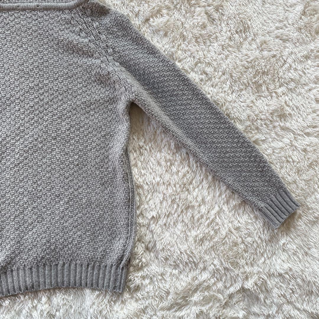 最上級ライン✨ジョンスメドレー ケーブル編み タートルネック　メリノウール