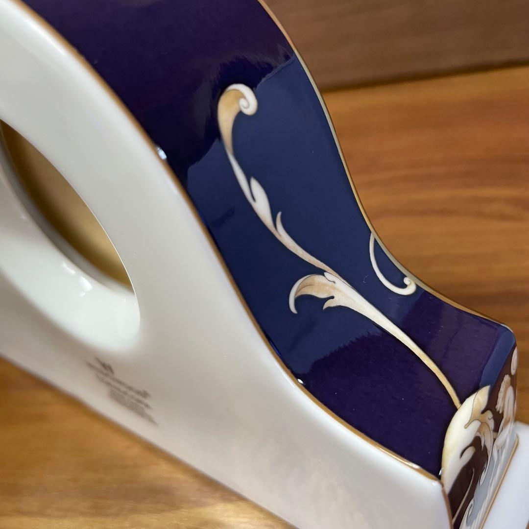 【廃盤】ウェッジウッド コーヌコピア マントルクロック 置時計 英国製