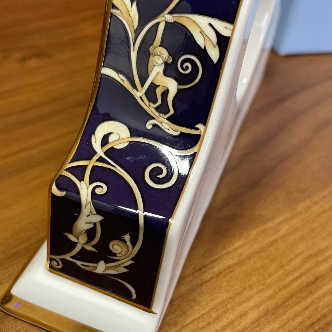 【廃盤】ウェッジウッド コーヌコピア マントルクロック 置時計 英国製