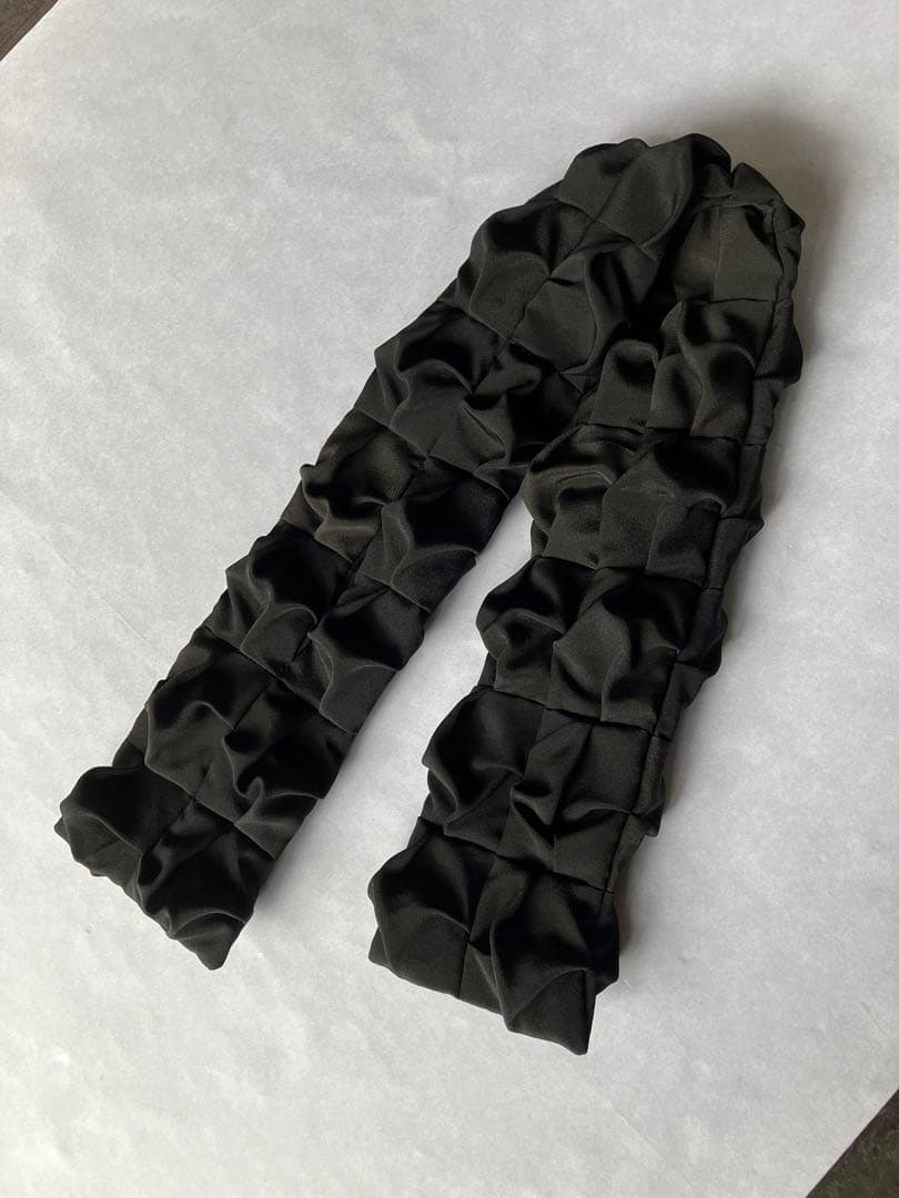 着物リメイク　総パッチワーク　変形　スカート　マフラー