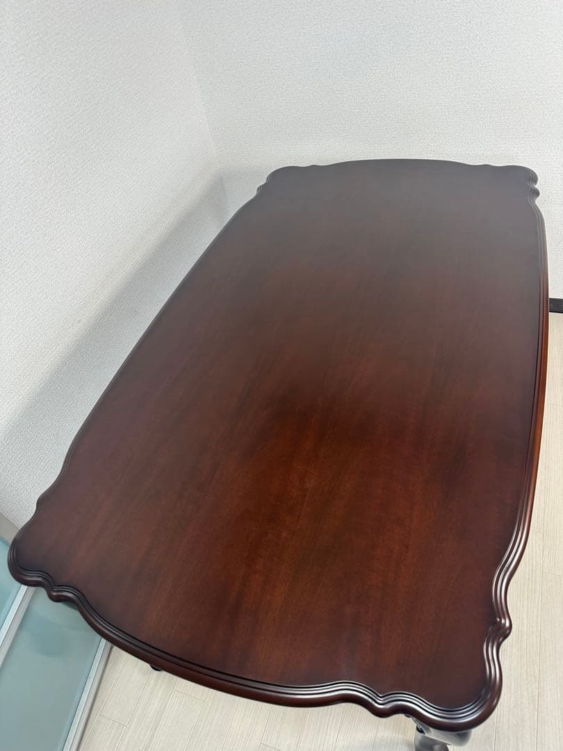 未使用品 オリバー ダイニングテーブル マホガニー材 ※i1※