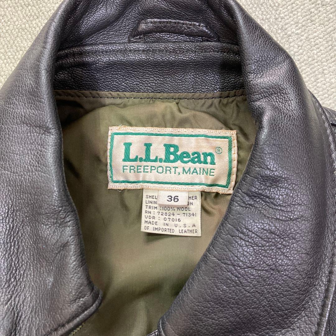 LL Bean A-2 フライトジャケット 36 Made in USA