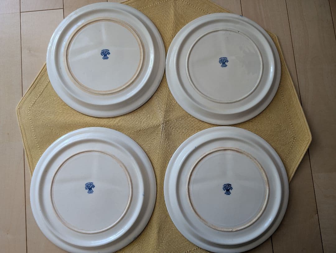 ４枚 メイドインオキュパイドジャパン　洋皿　コレクター品 希少
