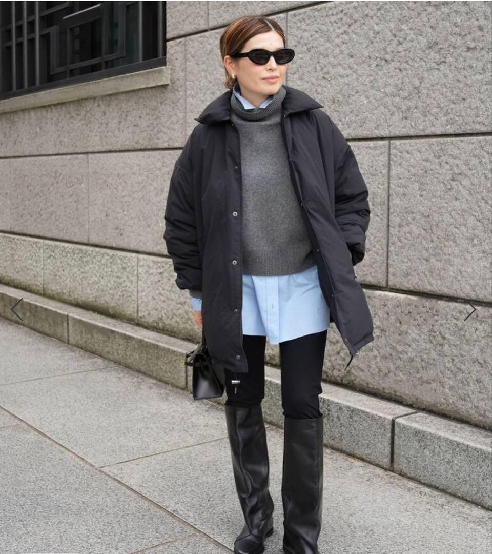 CALUX キャラクス PUFFER COACH JACKET