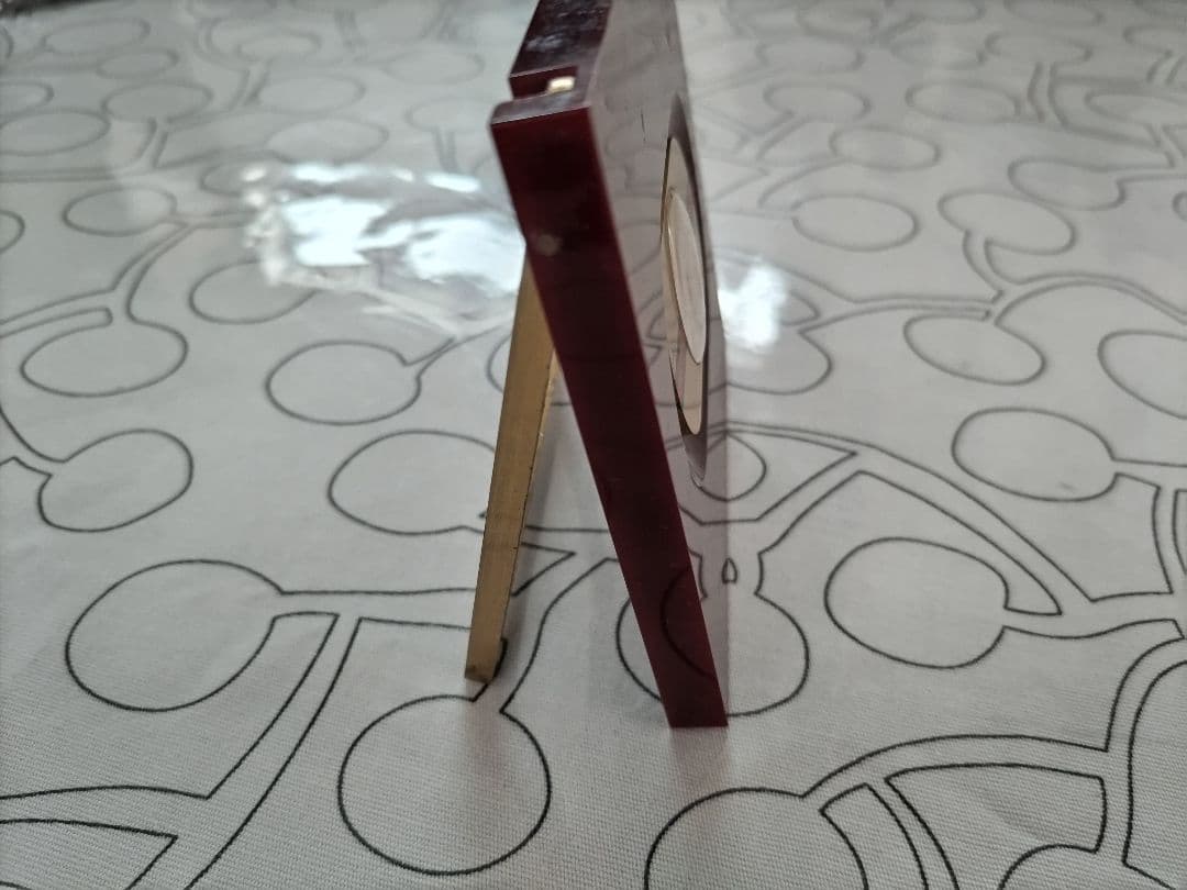 【GUCCI】アンティーク　ヴィンテージ　 手巻き 置時計 レア品　機械時計