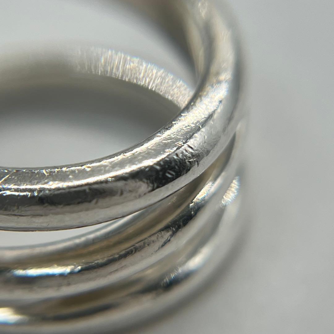 ティファニー TIFFANY ダイアゴナルリング 14号 SV925