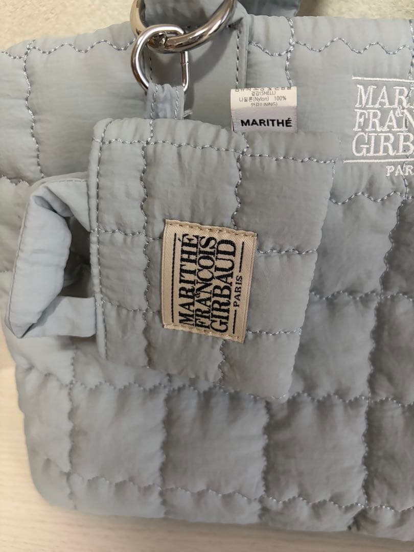 MARITHE FRANCOIS GIRBAUD トートバッグ グレー