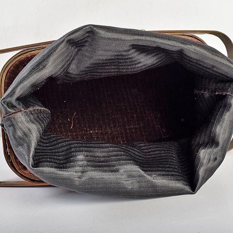 茶道具　御所篭　茶籠　黒楽茶碗　棗など　八点　一式　仕覆付　M　R9459