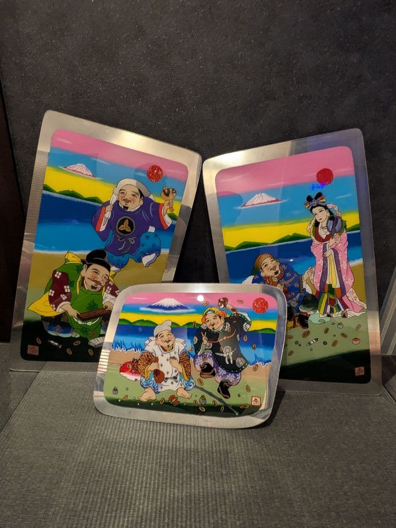 クオン　七福神　寝台窓　安全窓　レトロ　アンドン　デコトラ