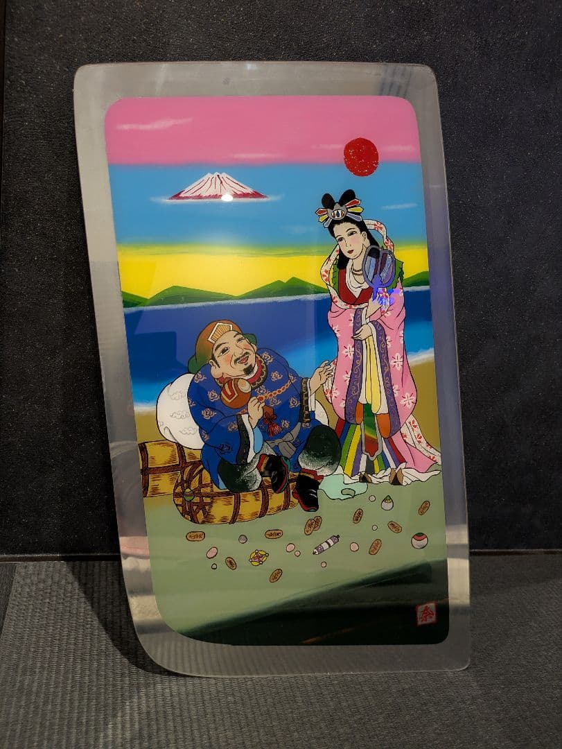 クオン　七福神　寝台窓　安全窓　レトロ　アンドン　デコトラ