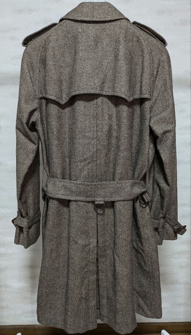 マッキントッシュ　ロンドン　チェックトレンチコート