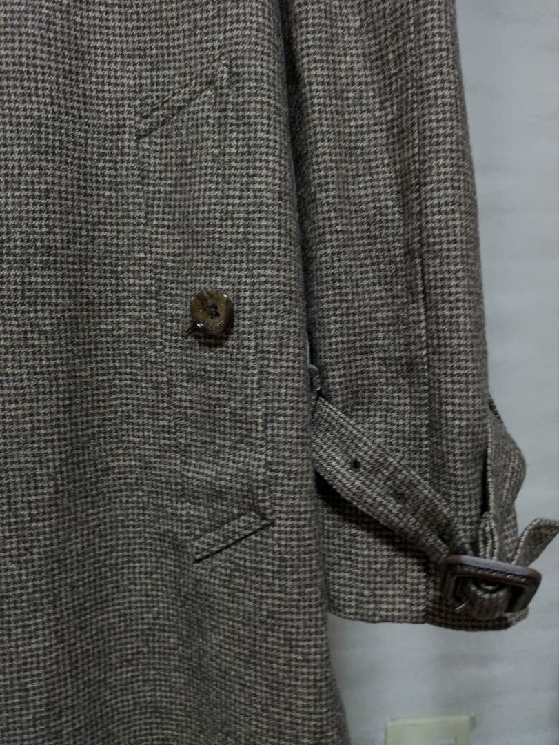 マッキントッシュ　ロンドン　チェックトレンチコート