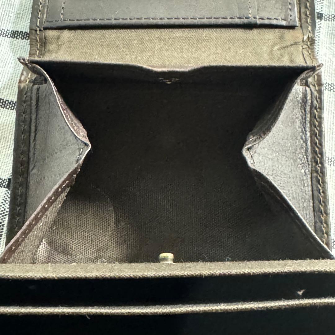 エムピウM+ ミッレフォッリエ2 P25ハバナ 二つ折り財布