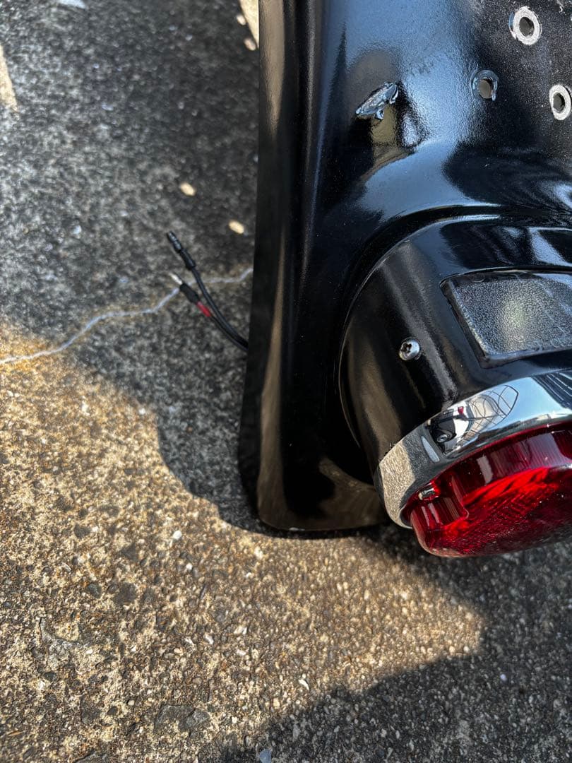 4速フレーム　ショベル　リアフェンダーDUOテール