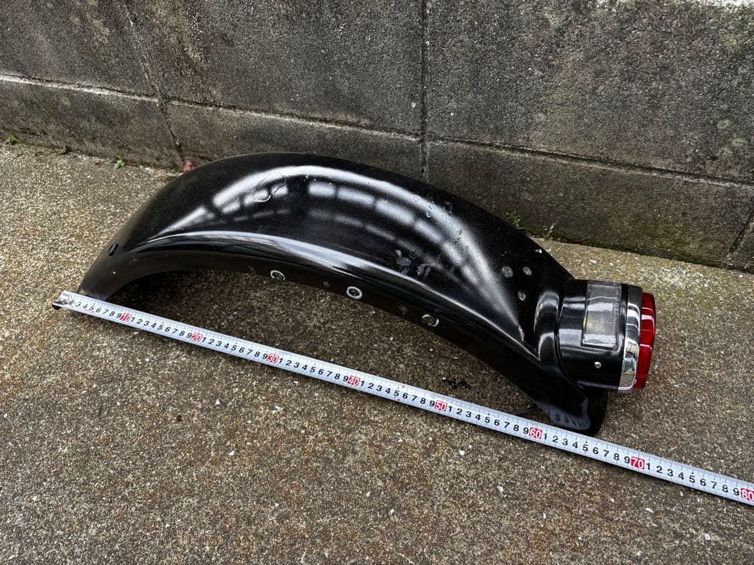 4速フレーム　ショベル　リアフェンダーDUOテール