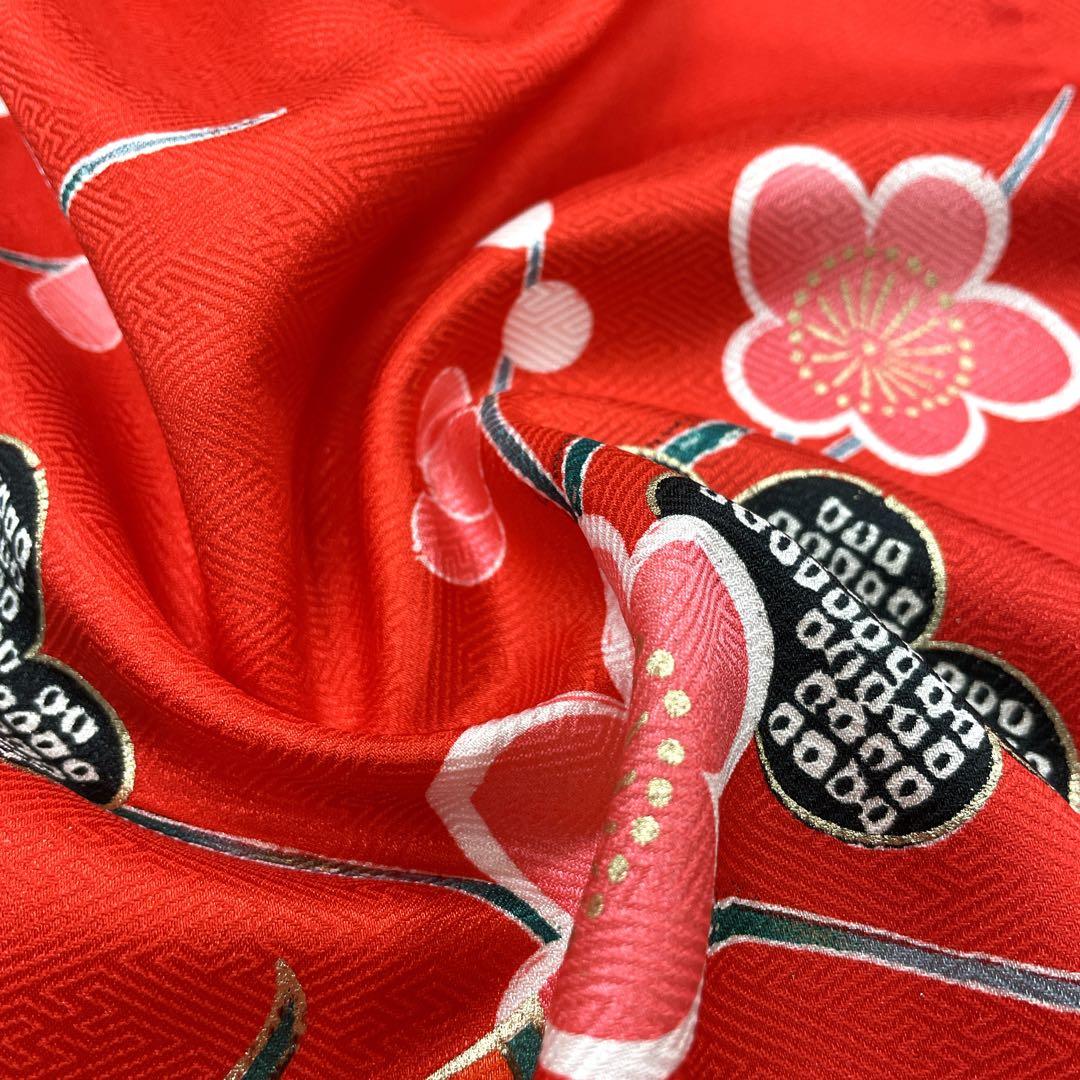 ◎mk-3459　七五三　女の子　着物・襦袢セット　7歳　　1-27