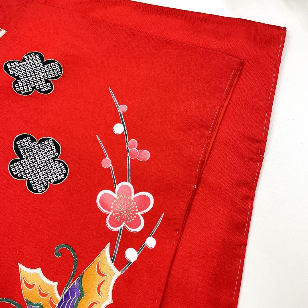 ◎mk-3459　七五三　女の子　着物・襦袢セット　7歳　　1-27