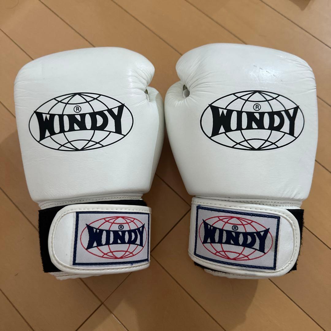 WINDY ボクシンググローブ 8 oz BGVH ホワイト