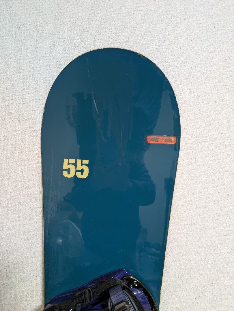 BURTON バートン　スノーボード 55 　 バインディング付　レア物