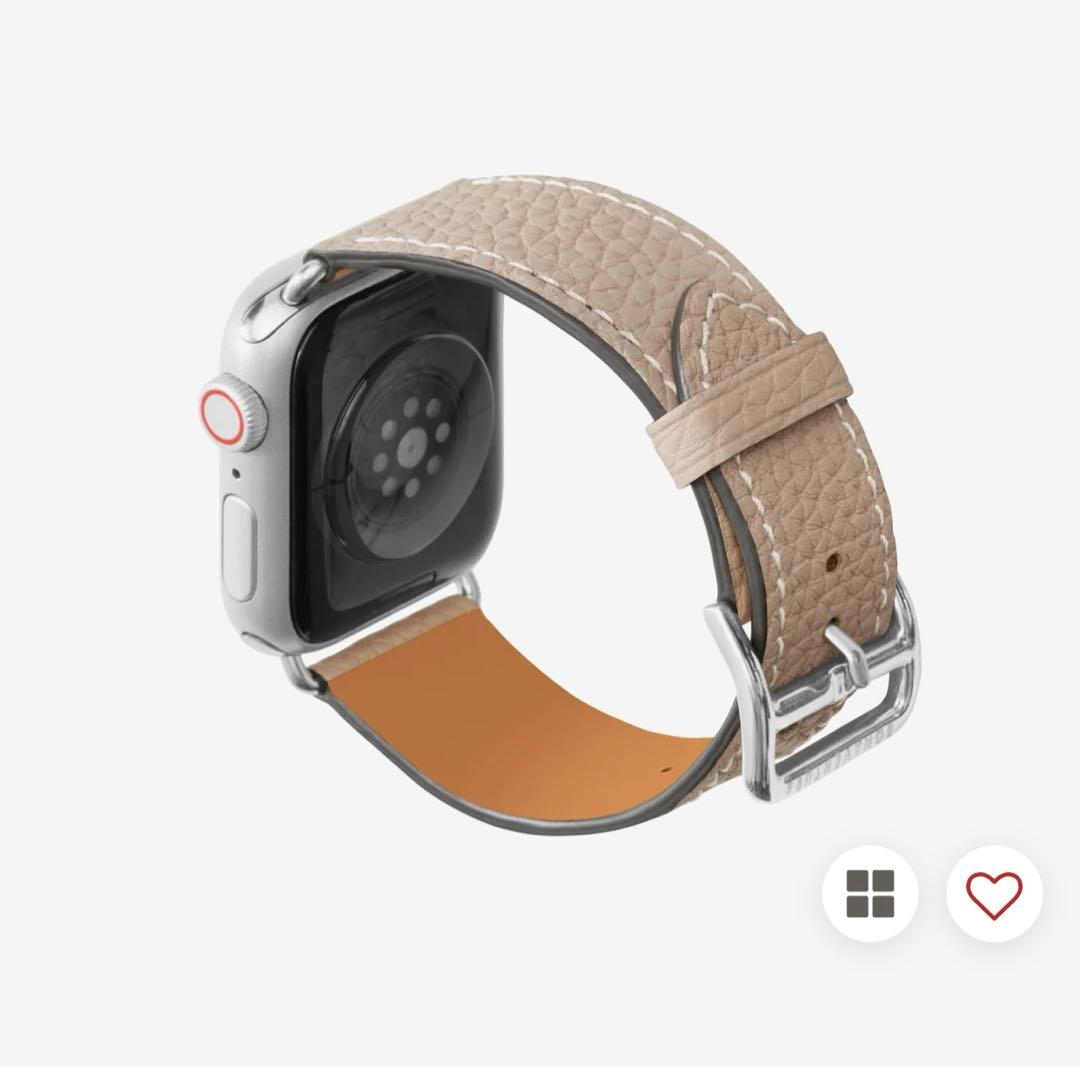 BONAVENTURA AppleWatch用 レザーバンド　グレージュ