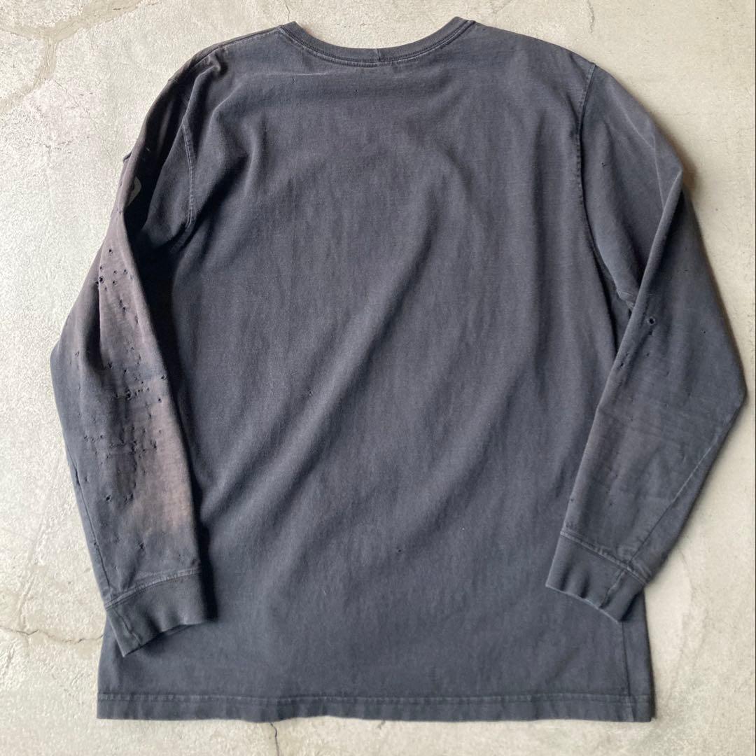 90s Carhartt ロンT フェード ボロ グランジ vintage