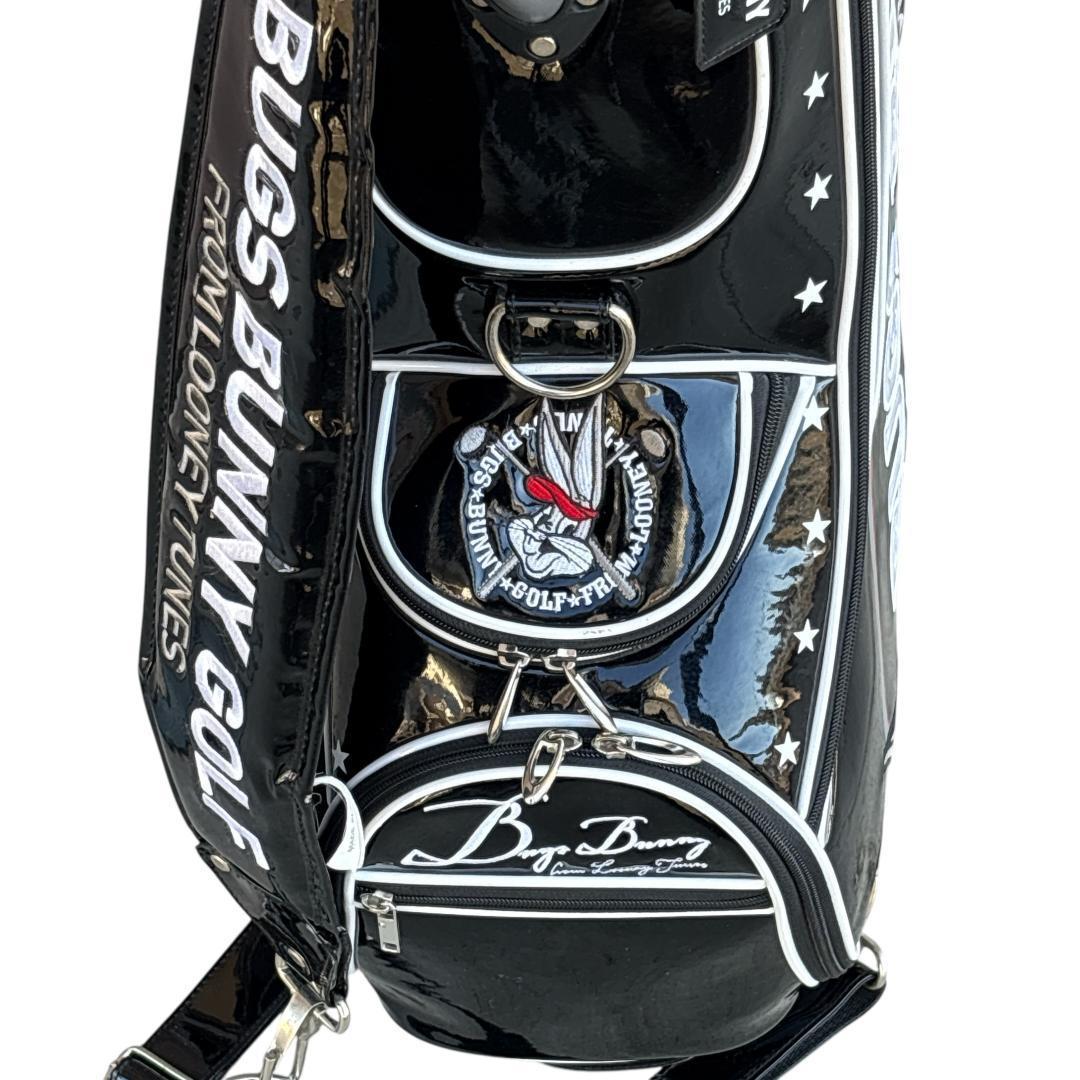 BUGS BUNNY ゴルフキャディバッグ エナメルブラック [希少]