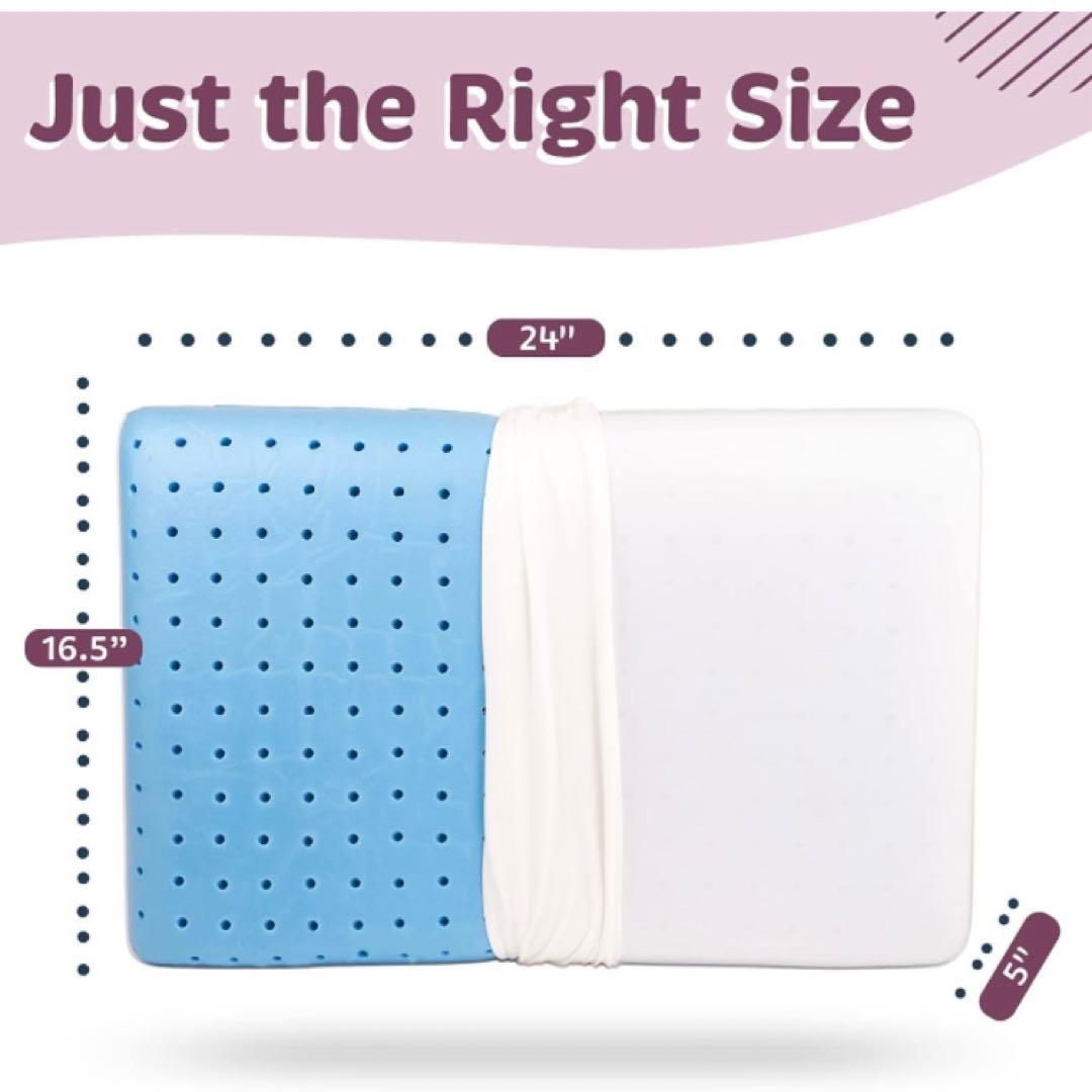 まくら 高反発枕 (61x42x17cm) 低反発枕 首が痛くならない 人気