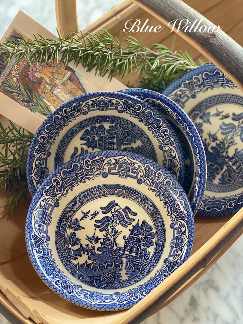 Blue Willow サラダボウル4