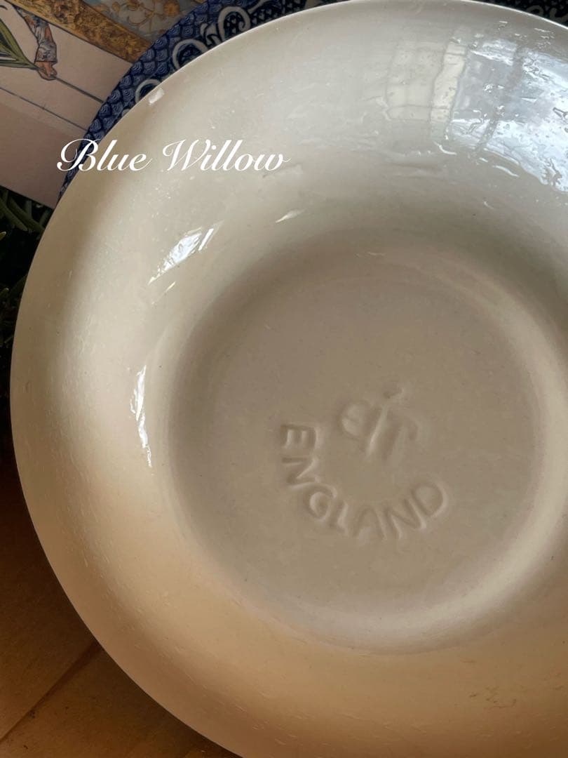 Blue Willow サラダボウル4