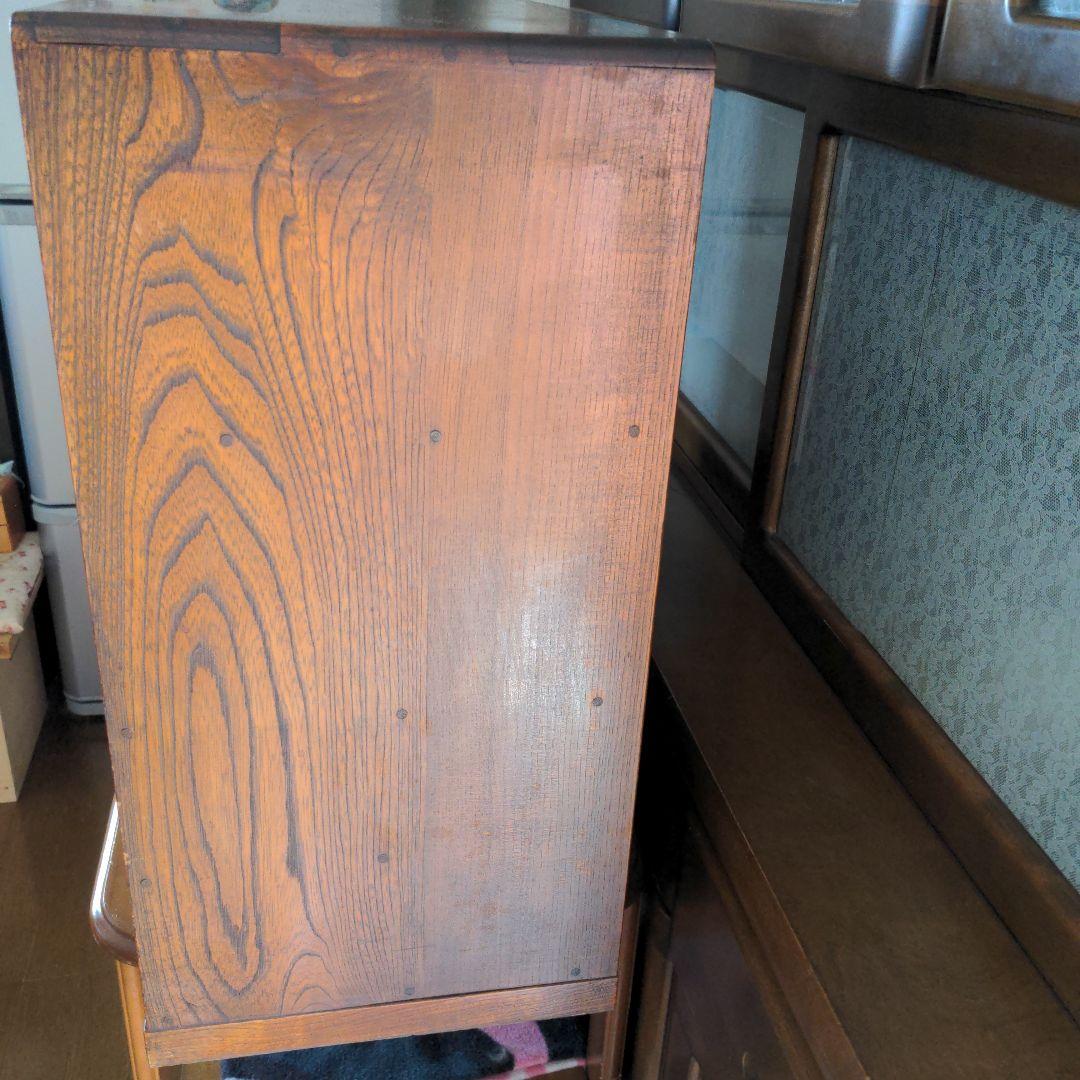 昭和レトロ　家具　コンパクト茶箪笥