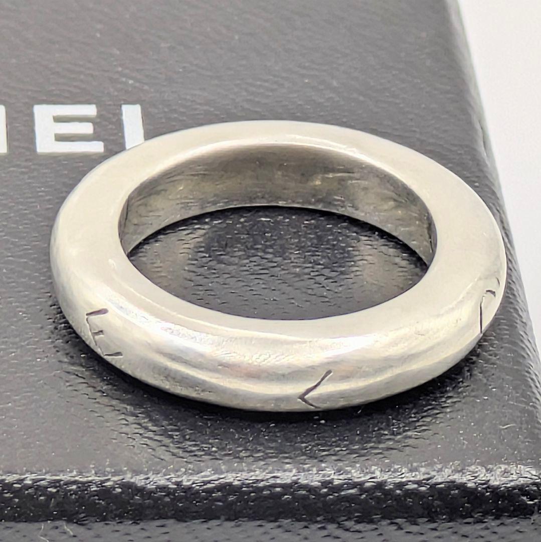 CHANEL シャネル シルバーリング ヴィンテージ AG925 12号 箱付