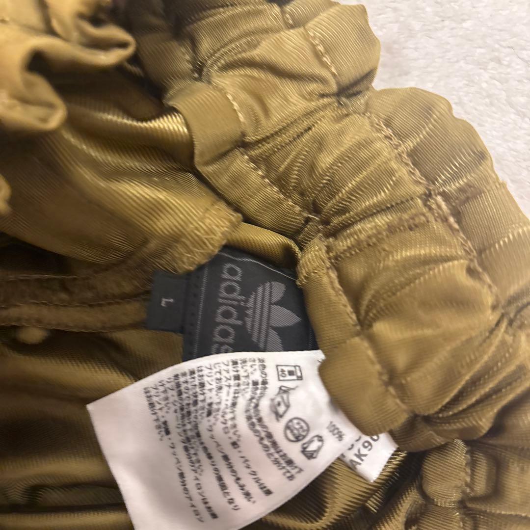 希少カラー⭐️90s adidas ジャージ上下　セットアップ Lサイズ カーキ