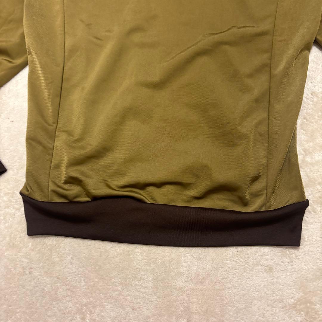 希少カラー⭐️90s adidas ジャージ上下　セットアップ Lサイズ カーキ